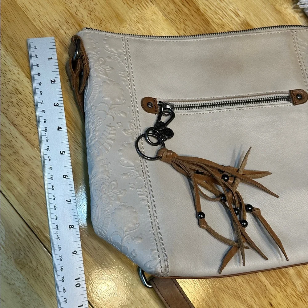 Gorgeous Stone / Cream Crossbody Bag by The Sak - Picture 15 of 15